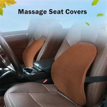 Car-Styling 5 Colores All Season Car Seat Covers Cojín de Masaje Cubierta Fundas de Asiento de Conductor de Coche Cuidado de la Espalda y es compatible con la Protección