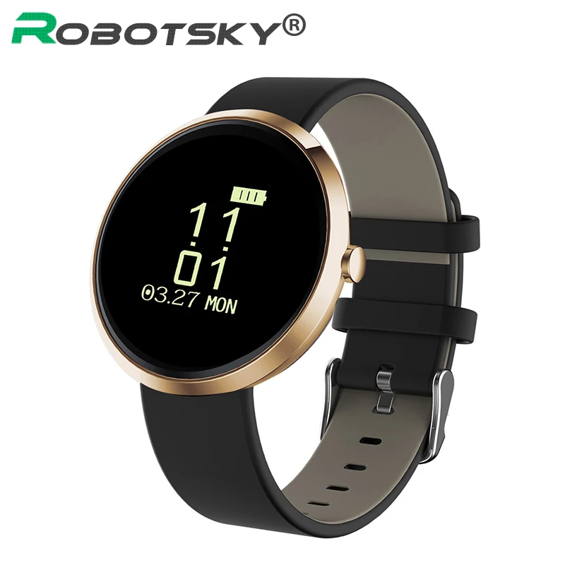 Health Tracker Blood Pressure Monitor Sport Fitness Activity Smartband Bluetooth Wristband For IOS Android Anti Lost