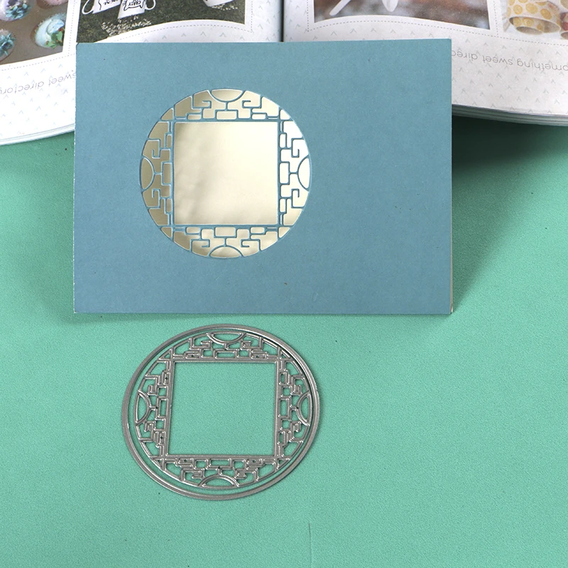 DUOFEN METAL CUTTING DIES Chinese New Year decoration pattern stencil DIY Scrapbook Paper Album 2019 new 2