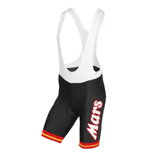 Марс Фландрия классический, в ретро стиле только Мужская велосипедная одежда нагрудник шорты с гелевой подкладкой Ropa Ciclismo