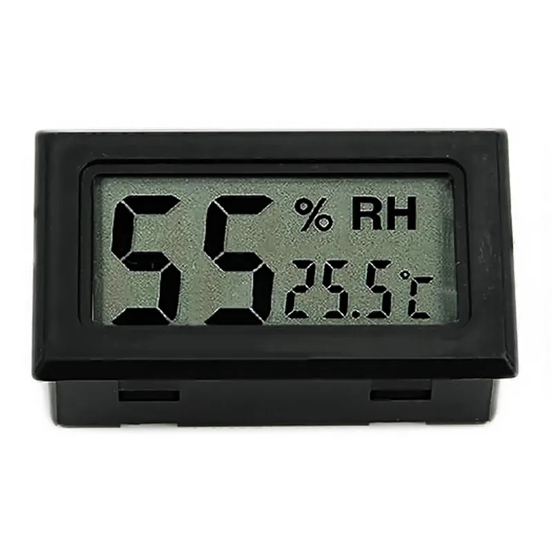 

Home Improvement Embedded Indoor Thermometer Bedroom Bathroom Temperature Humidity Measurement Tool