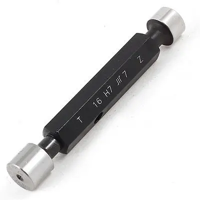 

Plain Plug Gage Dual End Handle Tapelock Gauge Machine Tool M16 x 7H
