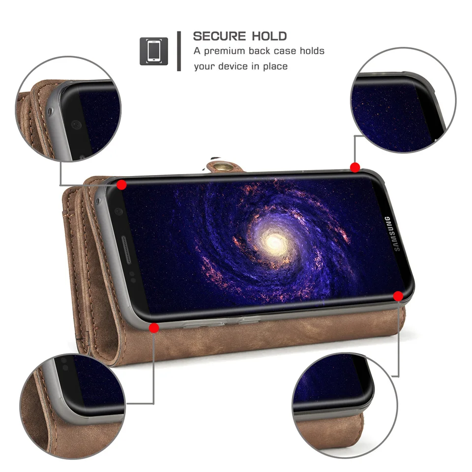 best galaxy s22 ultra case CaseMe S22 Ultra Case For Samsung S22 Galaxy S21 S10 9 Plus A33 A53 Leather Zipper Phone Wallet For Samsung S22 Ultra Phone Case galaxy s22 ultra leather case