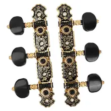 Акустическая гитара 1:18 тюнеры тюнинг ключи колышки машинные головки Замена 3L3R аксессуары для гитары