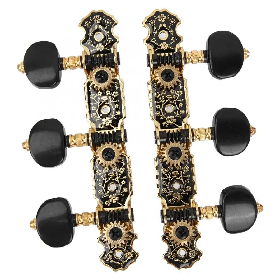 

Acoustic Guitar 1:18 Tuners Tuning Keys Pegs Machine Heads Replacement 3L3R Guitar Parts Accessories