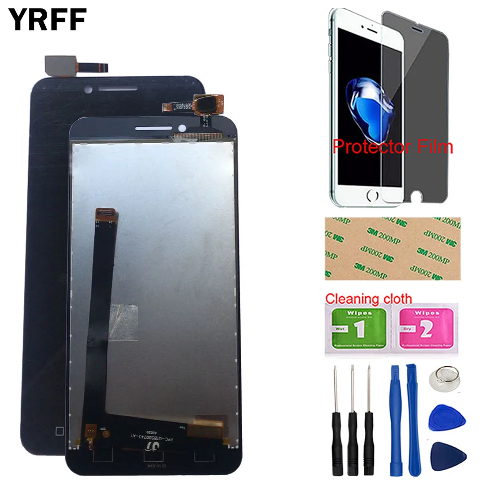 

Mobile LCD Display For Lenovo Vibe C A2020 A2020a40 LCD Display Touch Screen Touch Screen Assembly Sensor Tools Protector Film