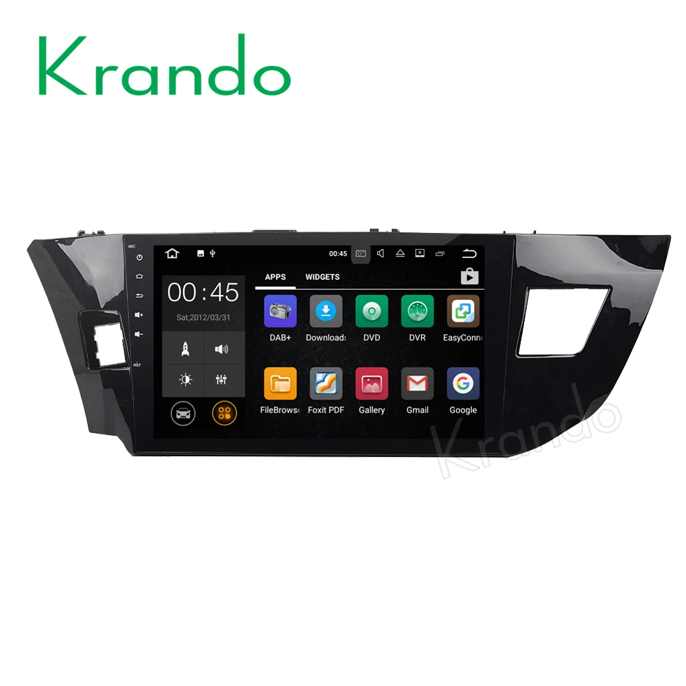 Krando Android 7 1 10 &quotАвтомагнитола gps для Защитные чехлы сидений сшитые специально toyota