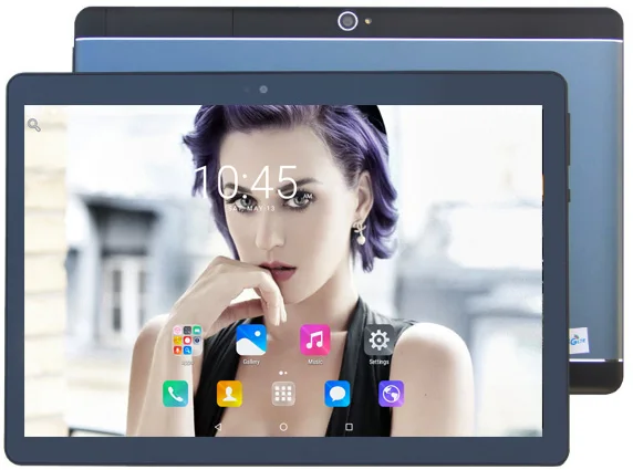 10-дюймовый Восьмиядерный 3g планшет 4 Гб Оперативная память 64 Гб Встроенная память 1280*800 Две камеры Android 7,0 планшет 10,1 дюймов DHL