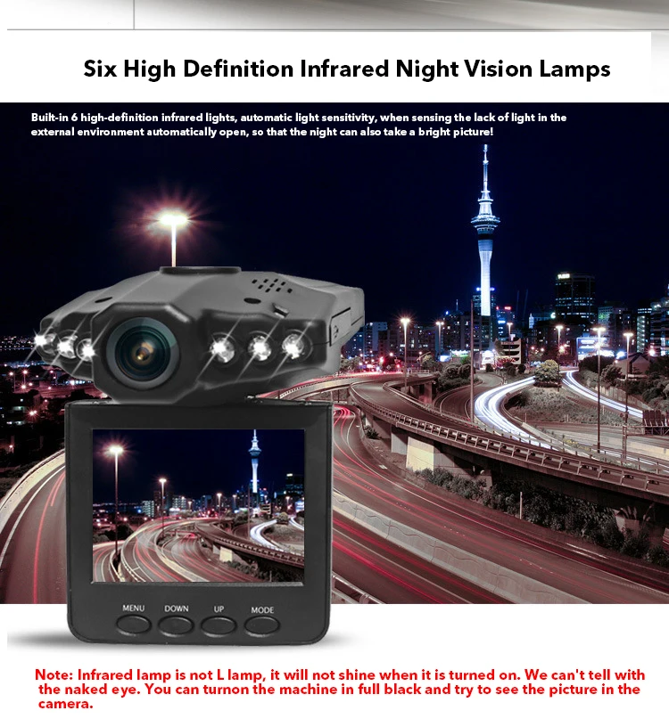 TOSPRA 2.5in Автомобильная камера DVR приборная панель видеорегистратор FULL 1080P экран