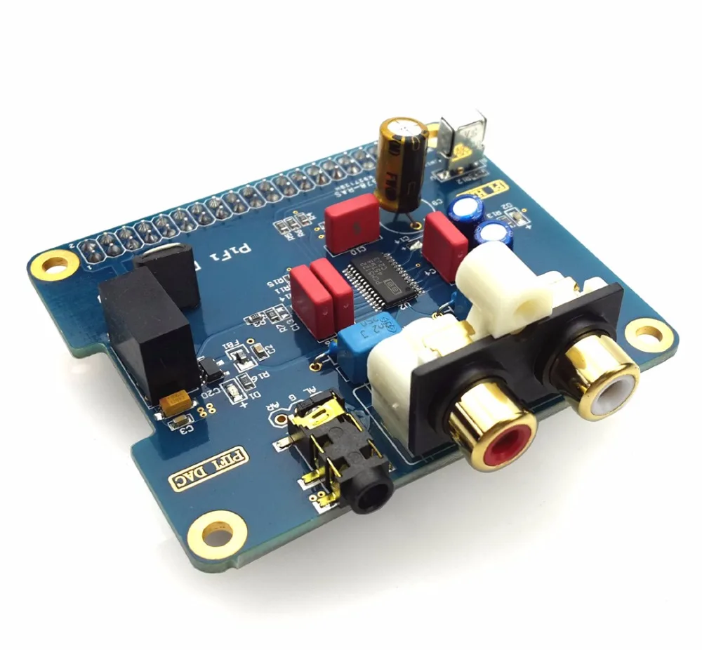 Pifi Digital Dac+hifi Digital Audio Card For Raspberry Pi B + 2b Demo