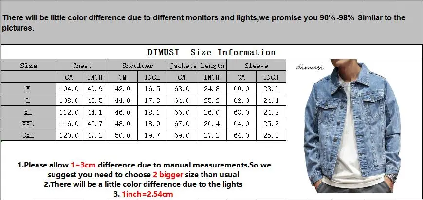 DIMUSI Осенняя мужская джинсовая куртка, Мужская трендовая Повседневная ветровка, джинсовая куртка, Мужская куртка-бомбер, рваные ковбойские джинсы, куртки, одежда