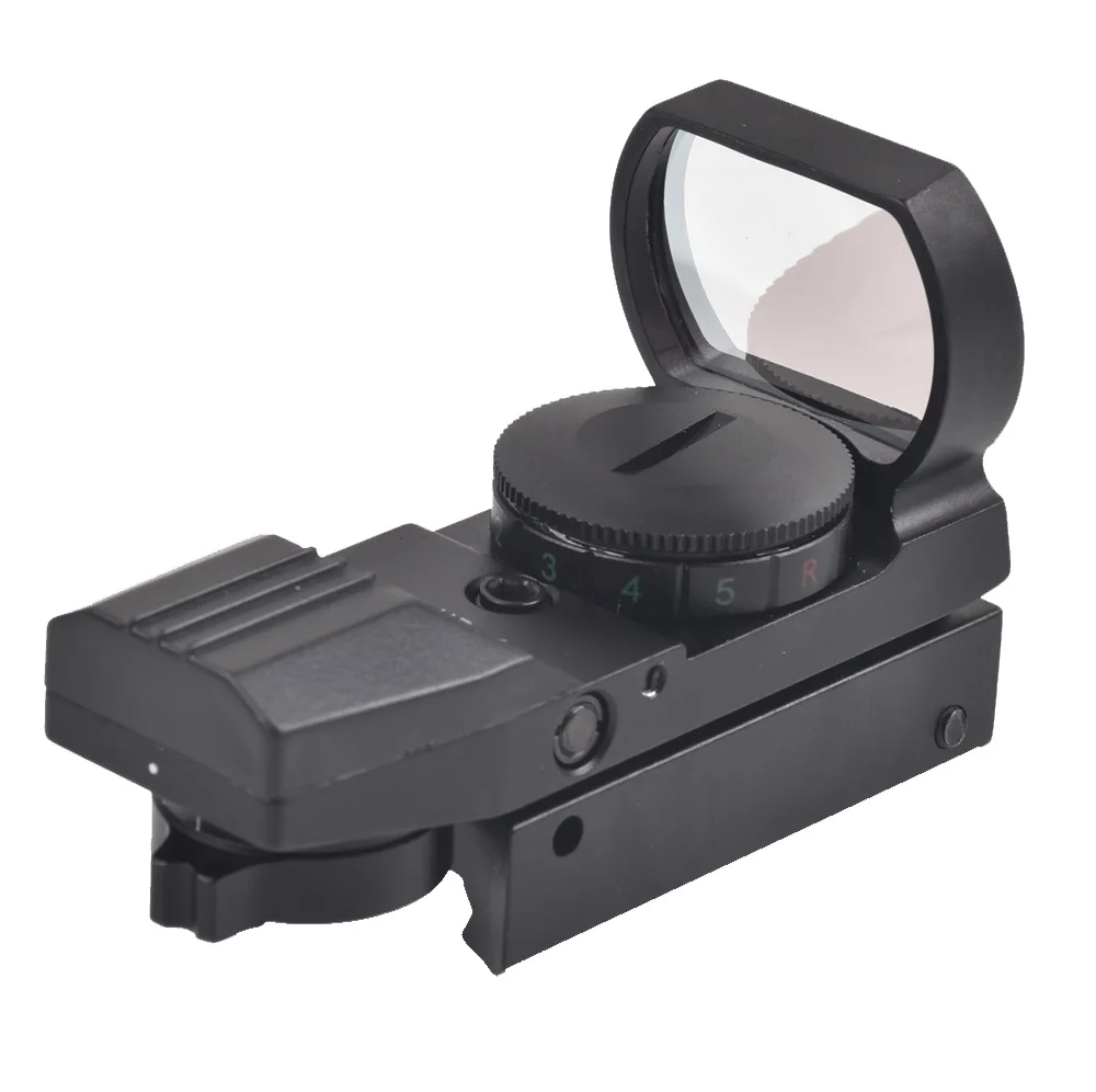 

11 mm / 20 mm Rail Riflescope Hunting Optics Holographic Red Dot Sight Reflex 4 Reticle Tactical Scope Collimator Sight