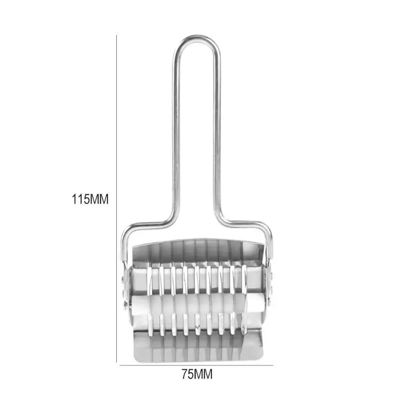 Роллер-Докер из нержавеющей стали, резак для теста, кухонный инструмент для выпечки, овощерезка, принадлежности для резки