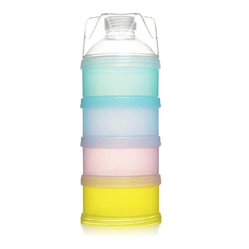 

Stackable Powder Milk Dispenser Snack Container, Free Stackable Powdered Milk Box, PP Materials Food Quality