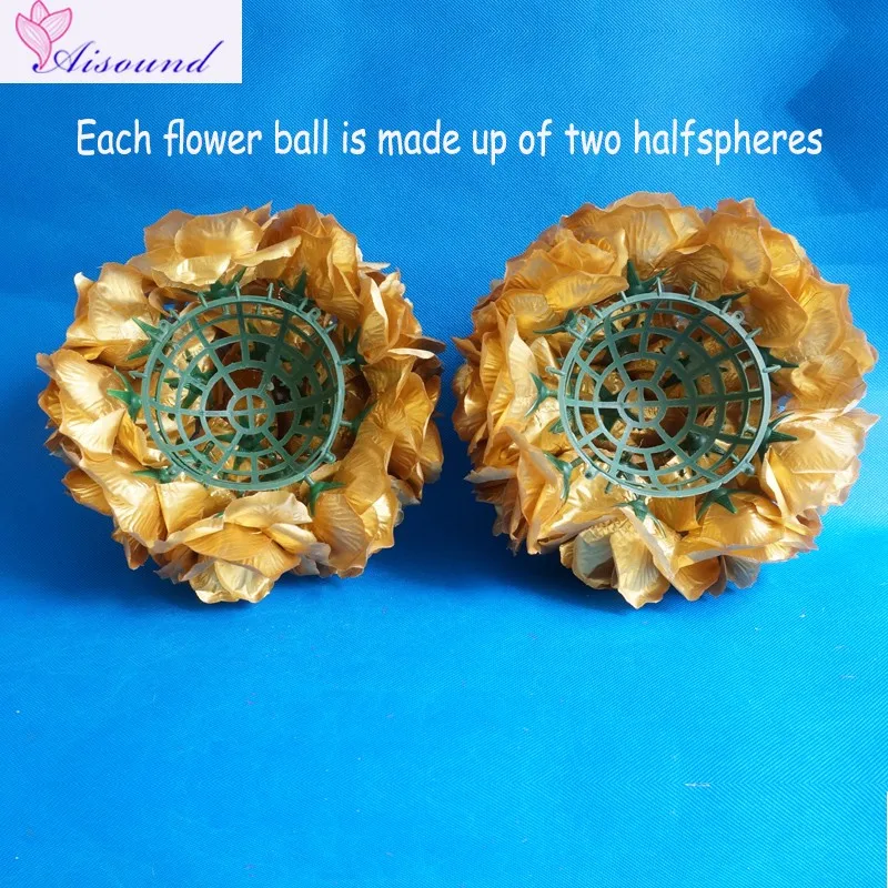 Gold wedding centerpieces