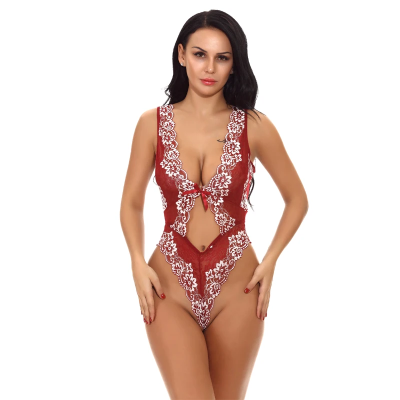 

Summer Floral Lace Rompers Women Short Overalls Backless Party Playsuit Sleeveless Sheer Sexy Bodysuit feminino Beachwear