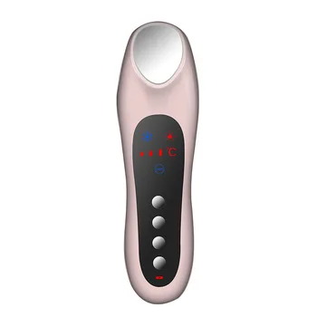 

Ultrasonic Vibration Cold and Heat Facial Skin Beauty Device Electric Negative Ion Import and Export Facial Skin Care Machine