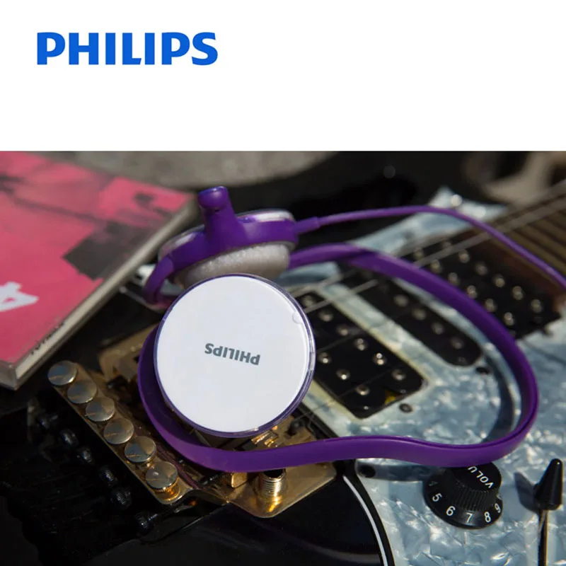 Philips SHM6110U пост-висячая гарнитура с микрофоном Поддержка музыки и фильмов и игр для компьютера мобильного телефона официальный тест