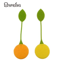 2 шт Силиконовые ситечко для чая Симпатичные лимон Форма многоразовые Чай Сумка Силиконовые Чай фильтр для Чайные листья/Черный чай/травяной чай, ситечко для заваривания чая, принадлежности для чаепития