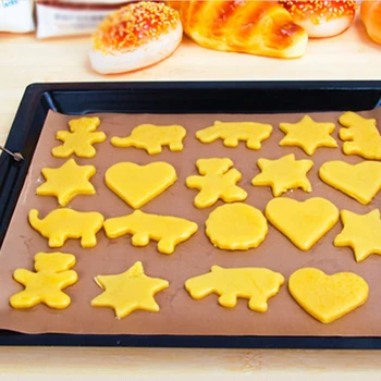 

Reusable Non Stick Baking Paper High Temperature Resistant Teflon Sheet Oven Microwave Grill Baking Mat Baking Tools 30/60*40 Cm