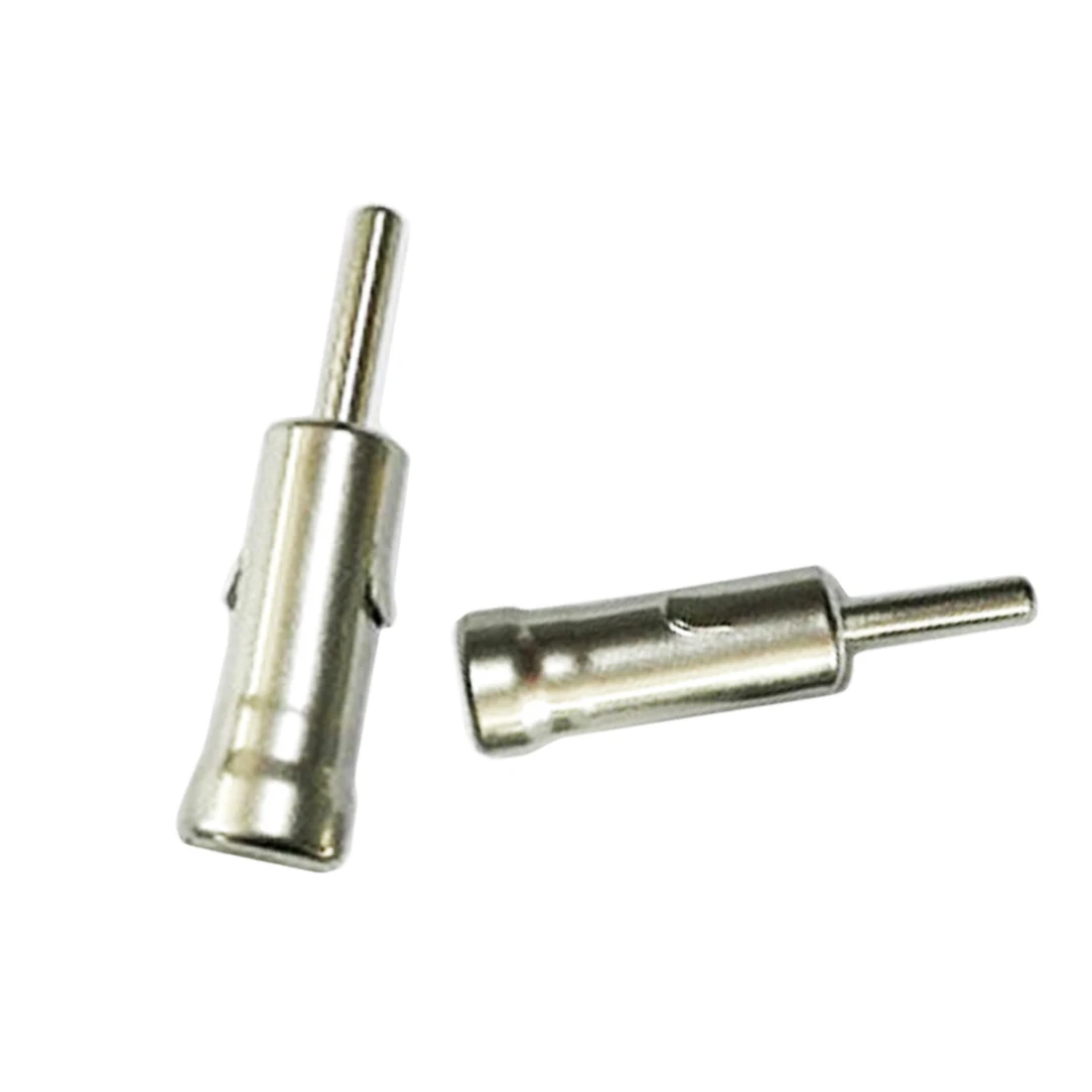

Dewtreetali 2Pcs Car Male Plug AM/FM Radio Antenna Cable Adapters Connector Plug ISO to DIN Car Cables Adapters Sockets