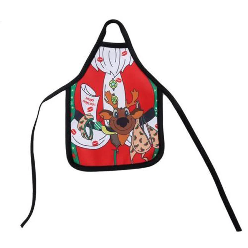 2019 Newest Christmas Santa Wine Bottle Apron Wrap Cover Xmas Dinner Party Table Decor