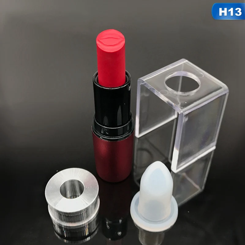 3 шт./компл. силиконовая Помада Форма алюминиевое кольцо держатель ...