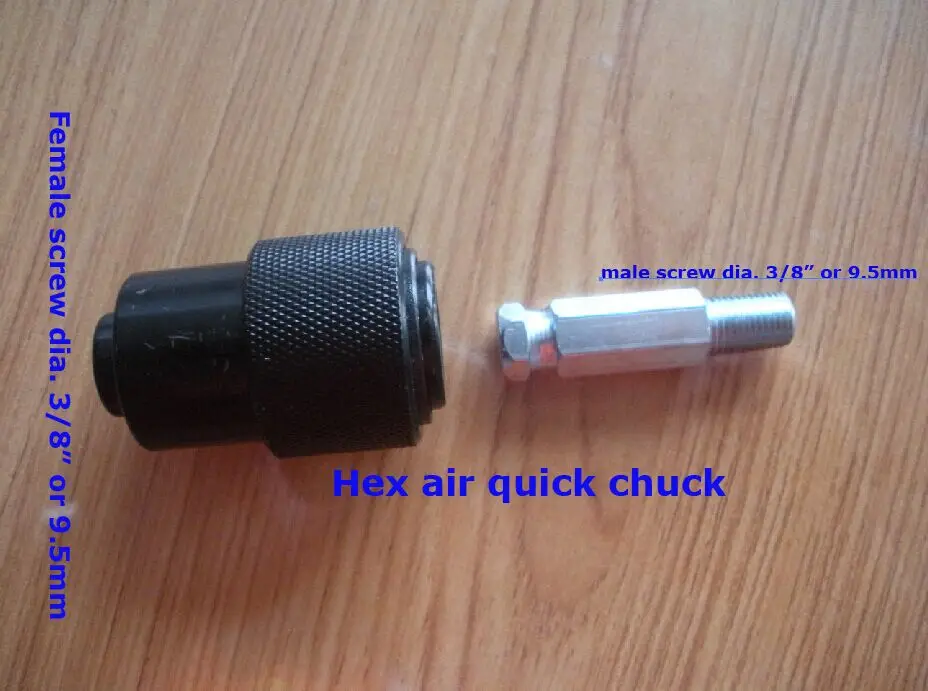 

3/8" 9.5mm quick chuck for air low speed grinder