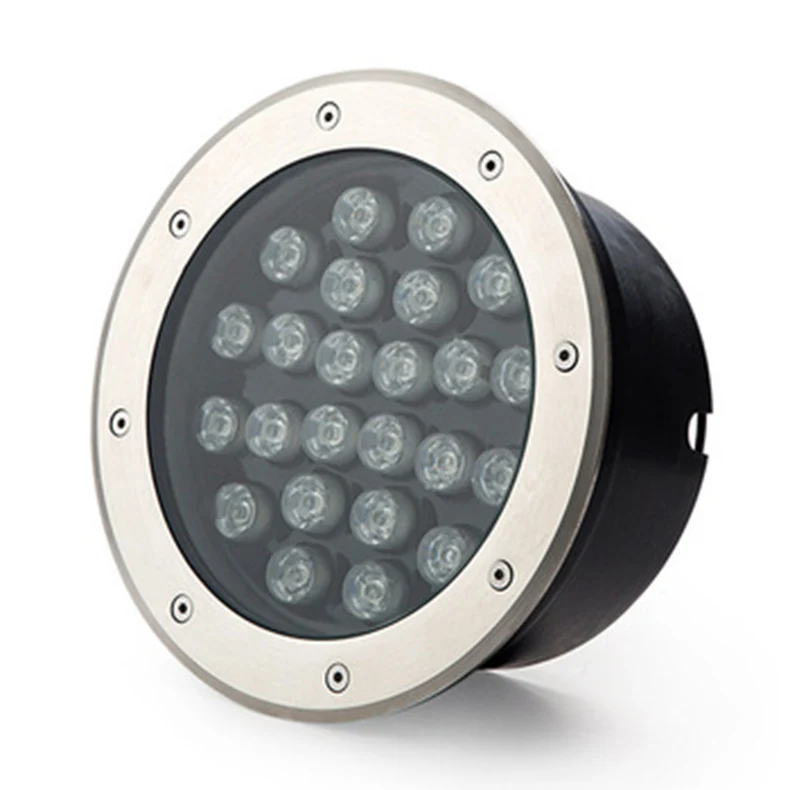 IP66 Водонепроницаемый Светодиодная лампа AC85-265 вольт 18 Вт светодиодный уличный свет 24 Вт 36 Вт RGB белый/теплый белый светодиодный подземный свет