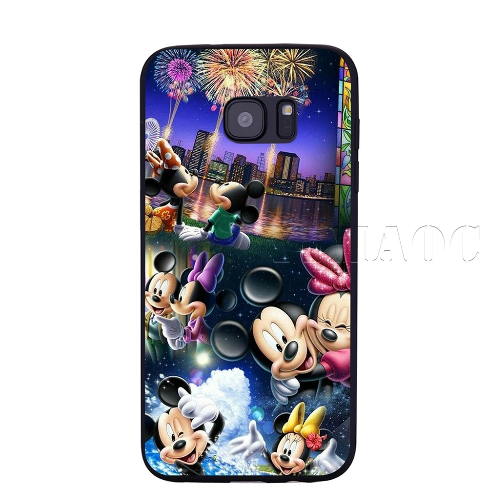 4 Yimaoc Рождество чехол с принтом Микки и Минни для samsung Galaxy A7 A8 A9 A10 A20 A30 A40 A50 A70 M10 M20 M30 S10 S10e J6 плюс - Цвет: 4