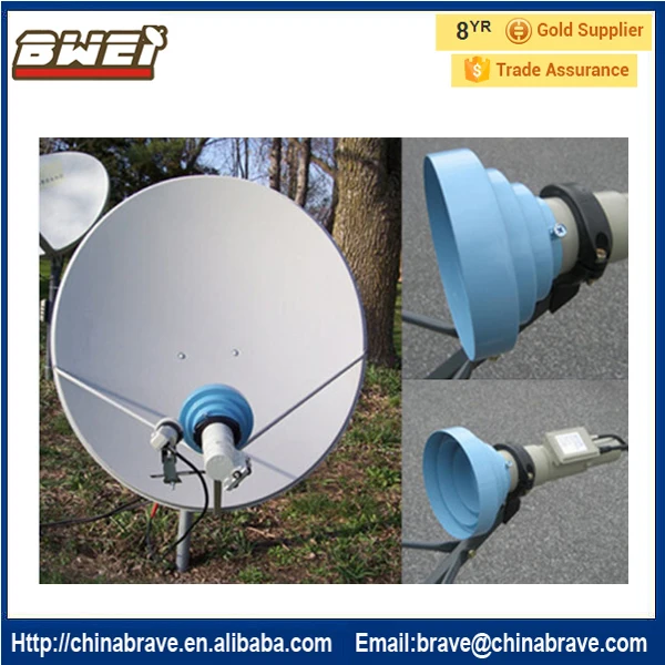 

Conical Scalar Ring & LNB Bracket C to Ku Band KIT FTA