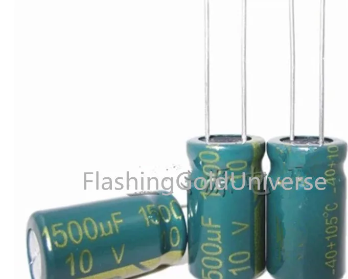 

10V 1500UF 1500UF 10V Aluminum Electrolytic Capacitors Size:8*20 10*16 best quality New origina