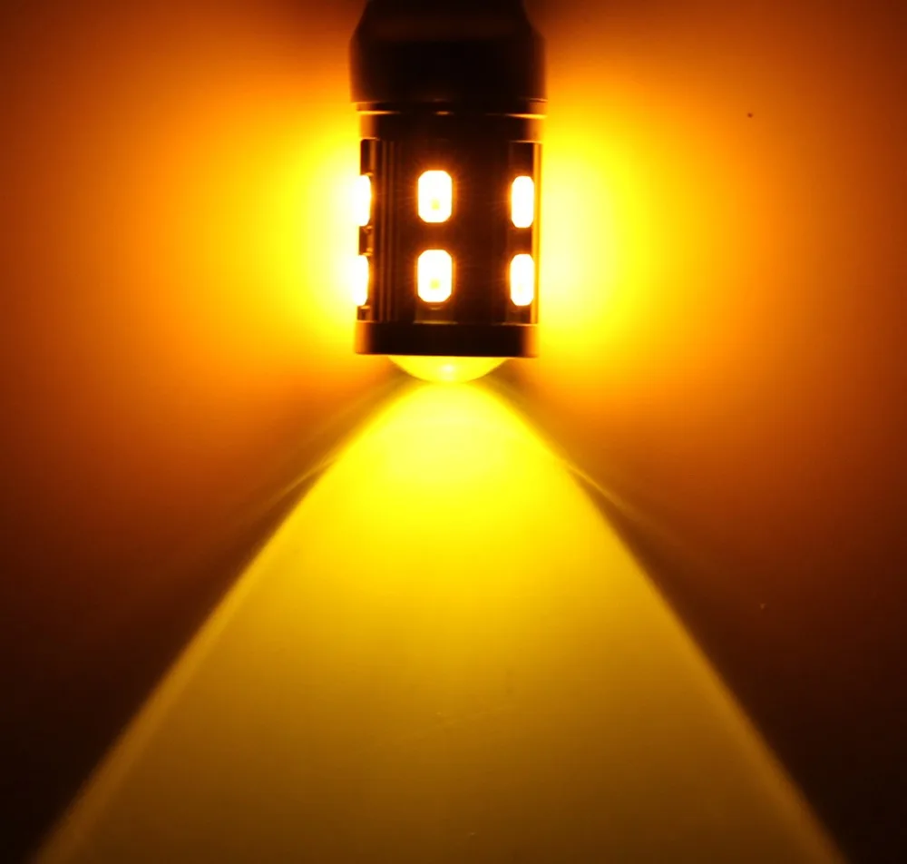 2 шт. Автомобильные светодиодные лампы 7443 7440 W21/5 Вт 12 SMD 5730 5 Вт|Сигнальная лампа| |