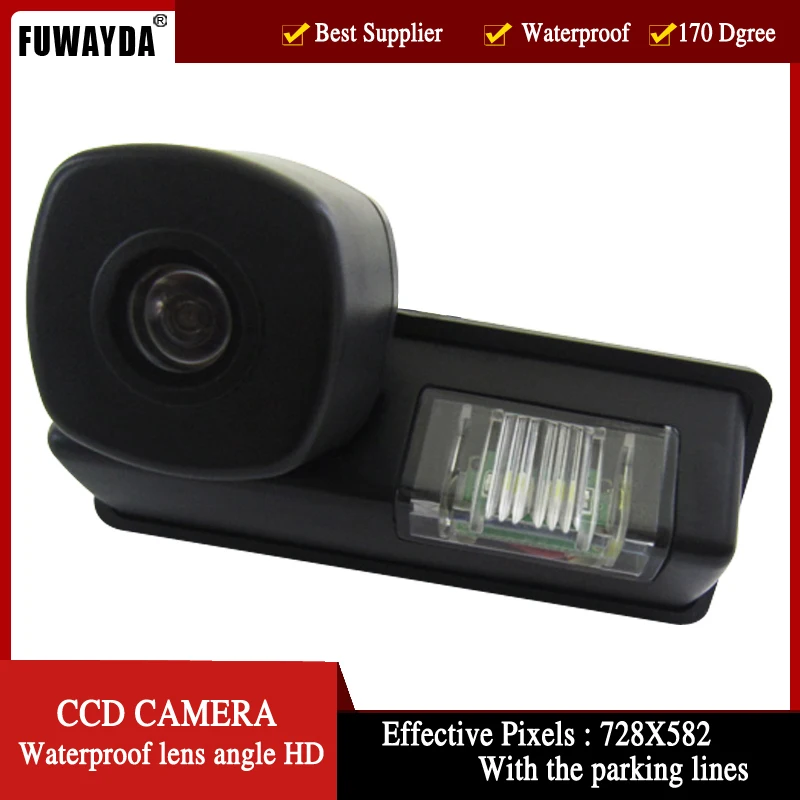 FUWAYDA HD CCD Водонепроницаемая Автомобильная камера заднего вида автомобильная парковочная система заднего вида для Nissan Cefiro Tiida Teana Paladin