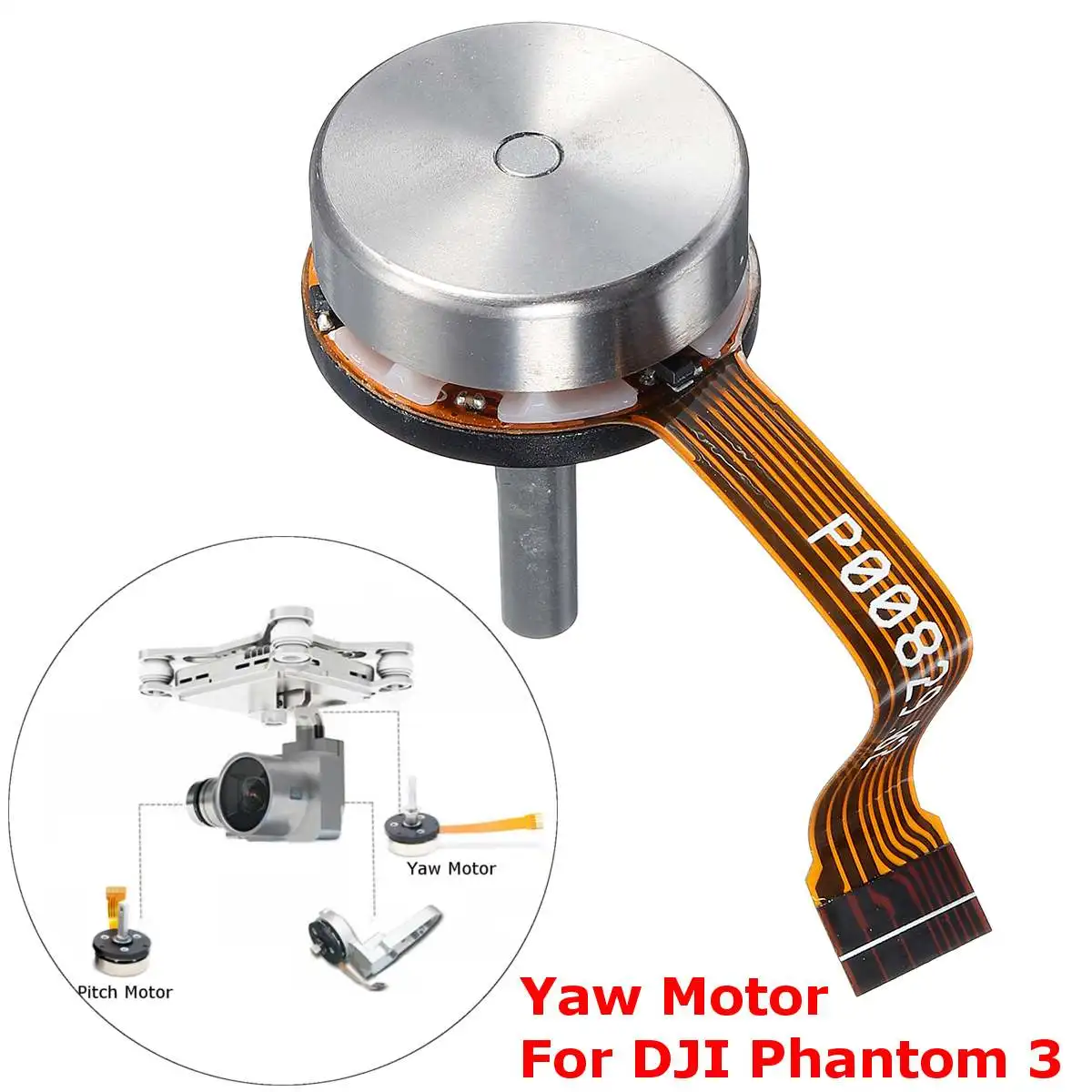 Двигатель для DJI Phantom 3 шарнирный зажим рулон кронштейн рулон Yaw мотор для dji Phantom 3 Запасные части для ремонта