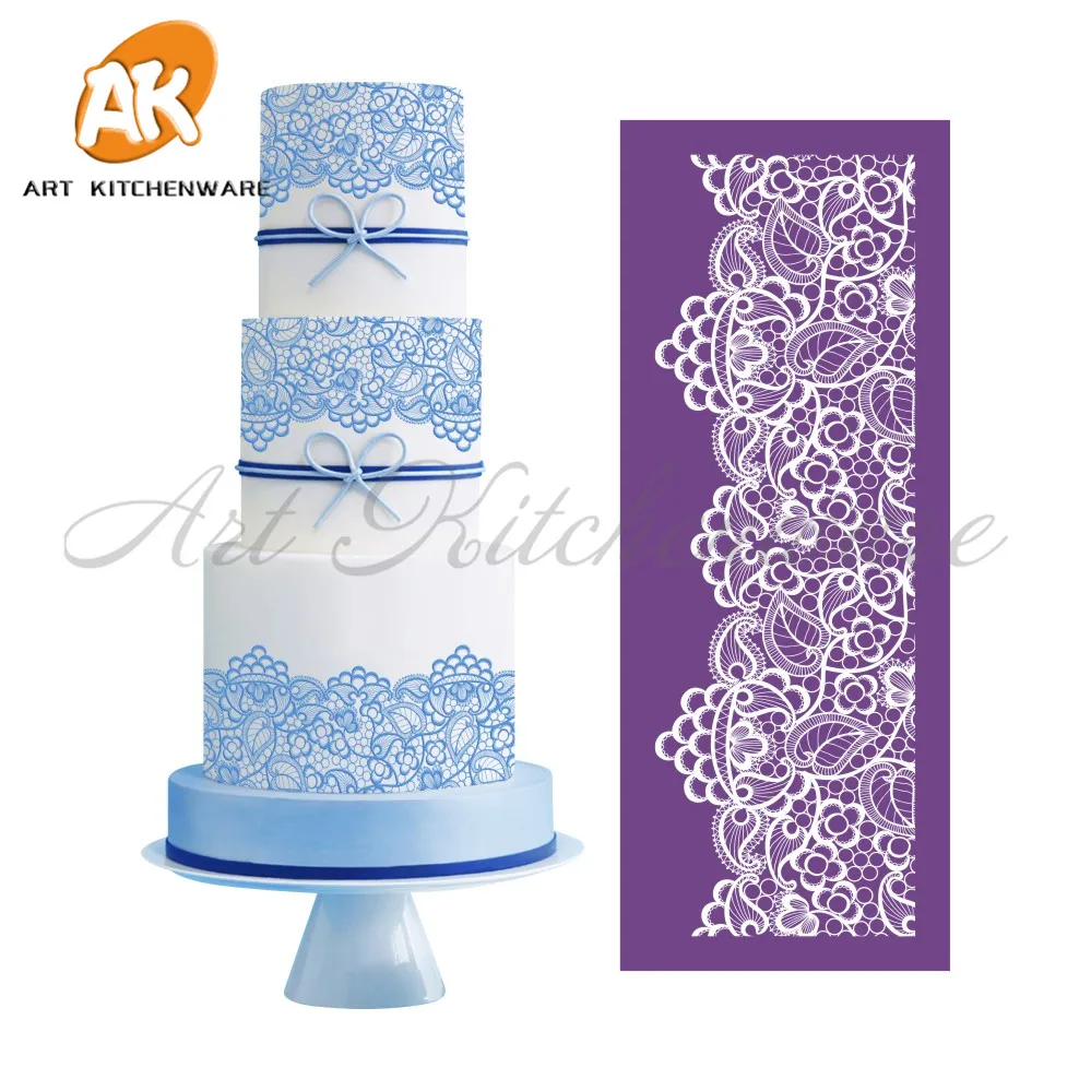 Aliexpress Buy Berry Cake Mesh Stencil Lace Template