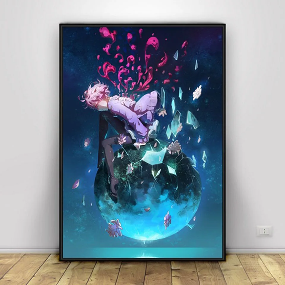 

5D Diamond Painting Style Cross Stitch Kyoukai No Kanata Beyond Full Square DIY Anime Gift Embroidery Girl Home Decor Wall Stick