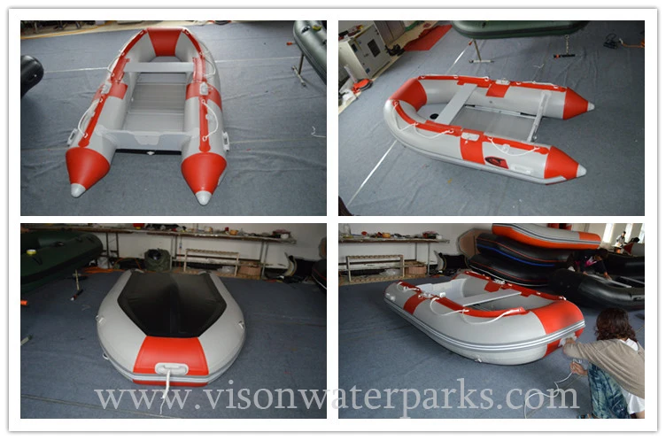 2.3m 1.2mm PVC tarp Huge water sports inflatable fishing kayak air huge inflatable fishing Speed boat yacht accessories marine (28)