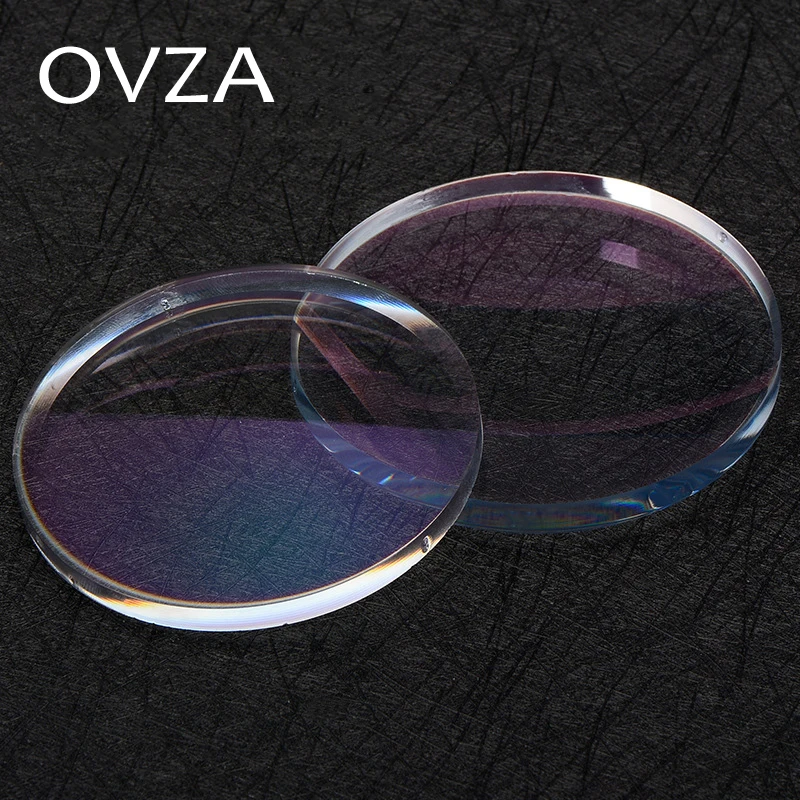 

OVZA 1.61 Myopic Scratch-resistant Aspheric Resin Lens Plus Hard Green Film with Coating Radiation Protection Prescription Lens