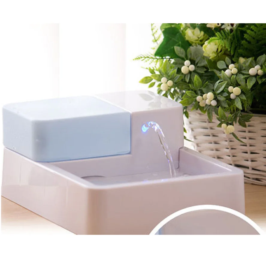 3672 40 De Réductiondistributeur Deau Pour Chat De Bol à Boire électrique Automatique De Chien De Fontaine Deau Pour Animaux De Compagnie