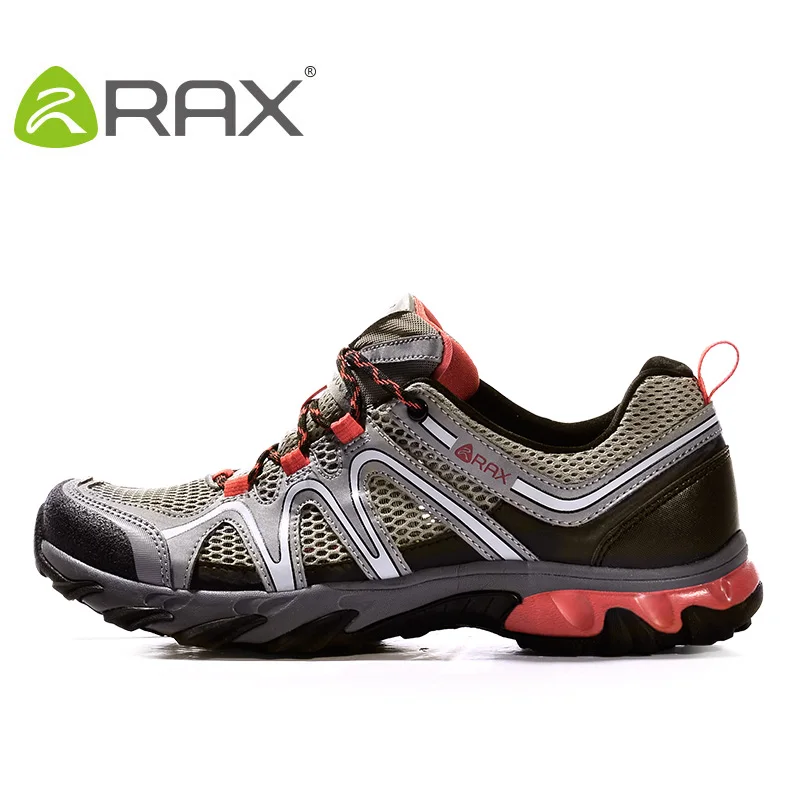

RAX Shoes Men Breathable Outdoor Men's Hiking Shoes Men Outdoor Trekking Climbing Mountaineering Shoes Men Shoes Lightweight