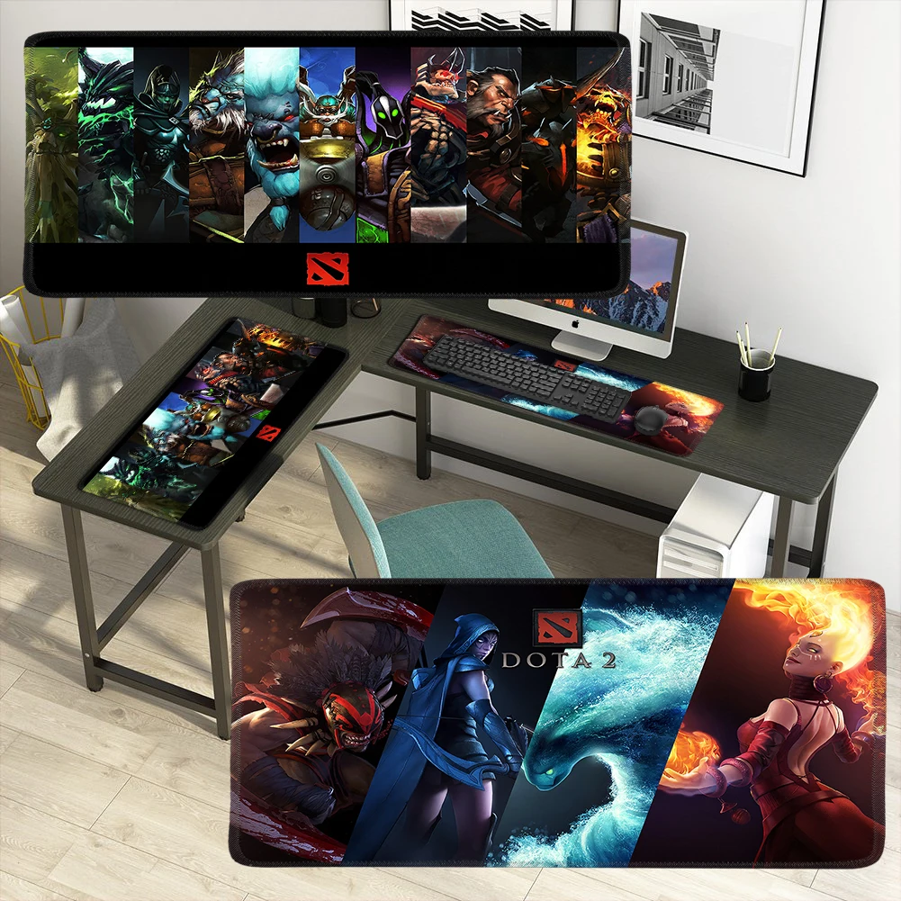  YIMAOC 40*90 cm Large Mouse Pad Gamer Mousepad Rubber Gaming Desk Mat with Locking Edge Dota