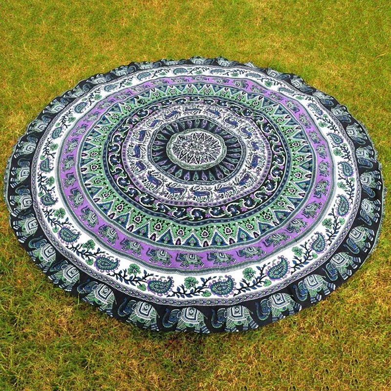  Tapestry Mandala Wall Hanging Blanket Indian Summer Beach Throw Rug Blanket Tablecloths Beach Throw