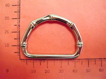 

1 3/8 inch Zinc alloy nickle D ring for Bag, garment, shoes, bag parts, DIY hardware accessories Handbag Ring Buckle