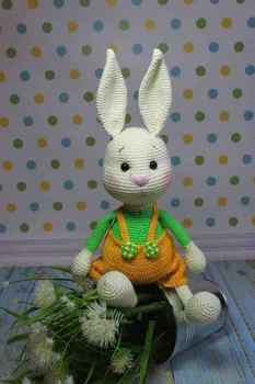 

crochet toys amigurumi hare model number b0148
