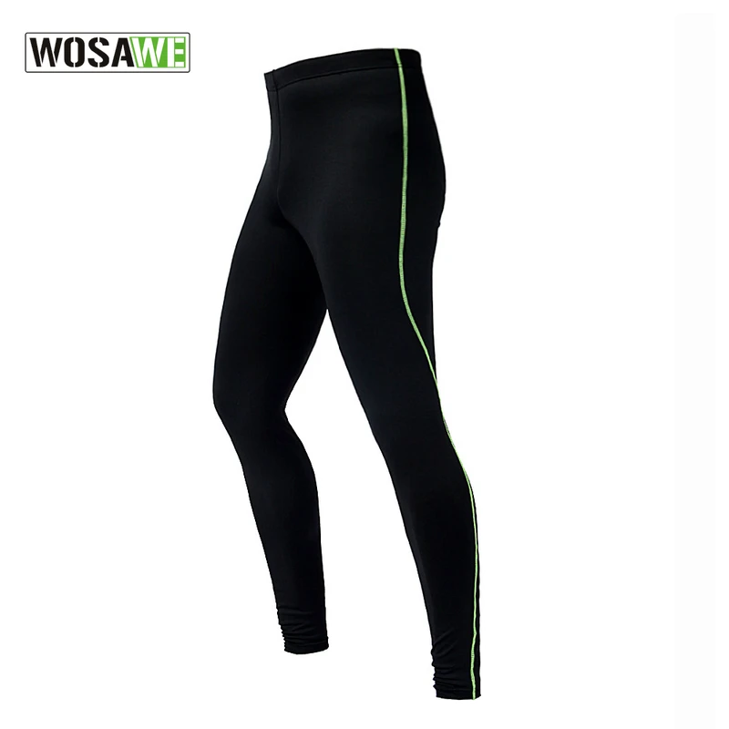 WOSAWE Mens Compression Tights Tight Base Layer Skins Running Run font b Fitness b font Excercise