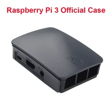 Latest Raspberry Pi3 Official Case Black ABS Professional Enclosure Box Only For Raspberry Pi3 Model B Plastic Protective Case