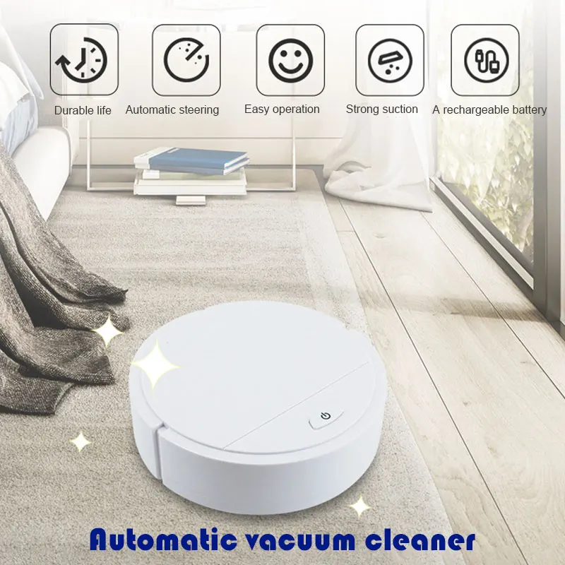 

2019 Drop Shpping No Battery Auto Cleaning Robot Smart Vacuum Cleaner Convenient Dust Auto Sweeping Robot for Robot