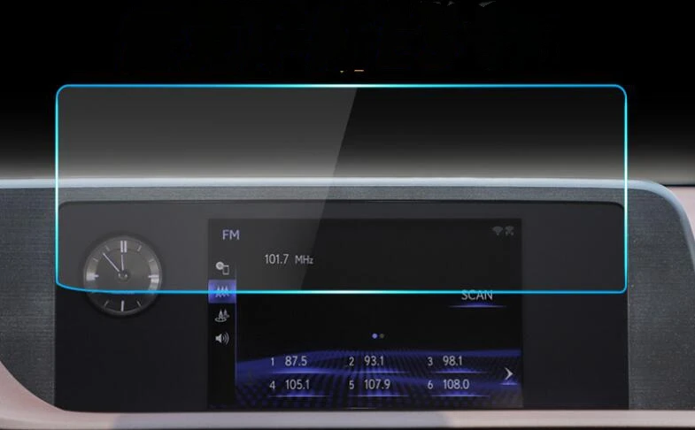 8 дюймов Автомобильный экран из закаленного стекла защитная пленка наклейка gps Мультимедиа ЖК-защита для Lexus ES ES260 ES200 ES300h аксессуары