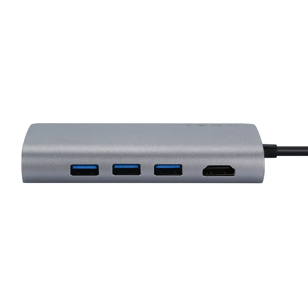 USB C 8 в 1 Type HDMI RJ45 Micro SD TF|Компьютерные кабели и разъемы| |